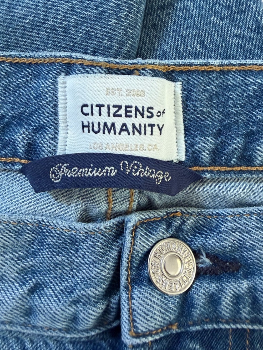 Citizens of Humanity Paloma Jeans Size 29 Wide Leg High Rise Denim Revolve - Picture 5 of 11